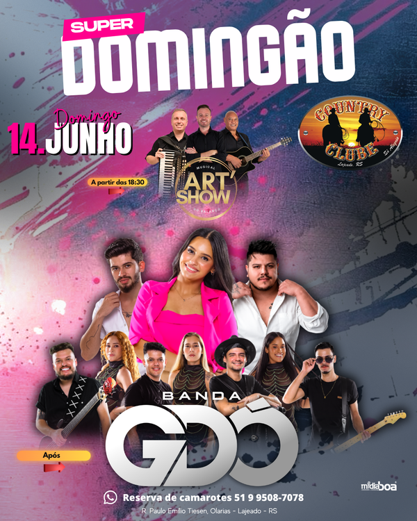 Domingo - Art Show + Banda GDÓ