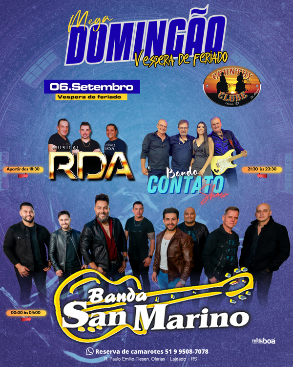 Domingo - Vespera de feriado
