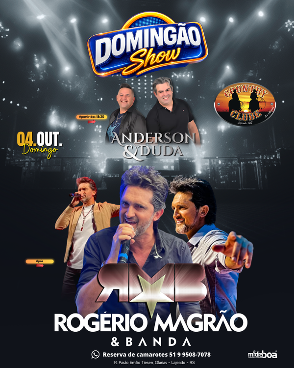 Domingo - Rogerio Magrão e Banda